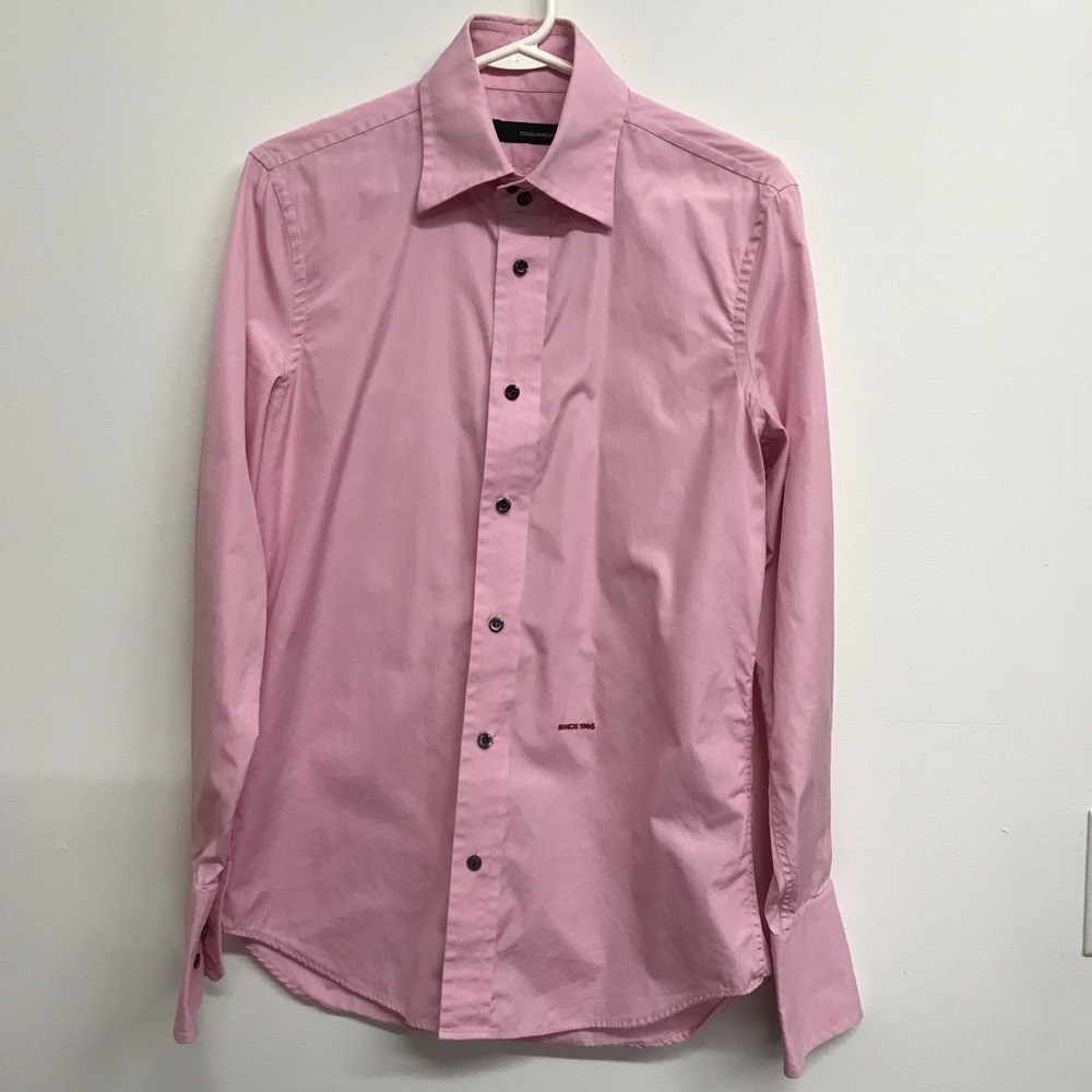 Dsquared2 Pink Shirt Sz 48